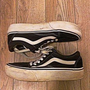platform old skool vans!